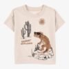 Toddler Desert Lizard Graphic Tee - Ivory